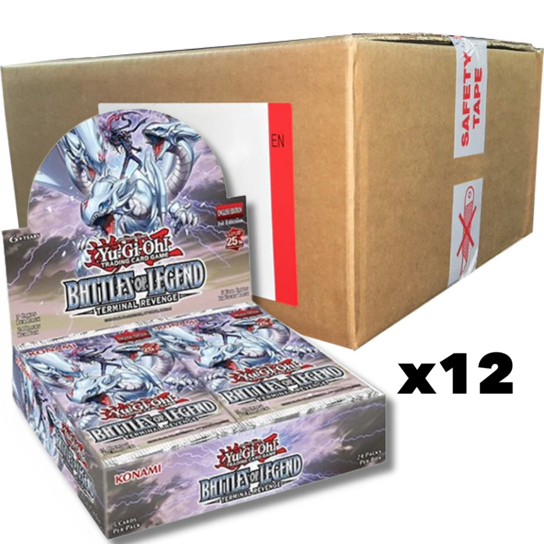 Yu-Gi-Oh! - Battles of Legend - Terminal Revenge - Booster Box Case (12 Booster Boxes)