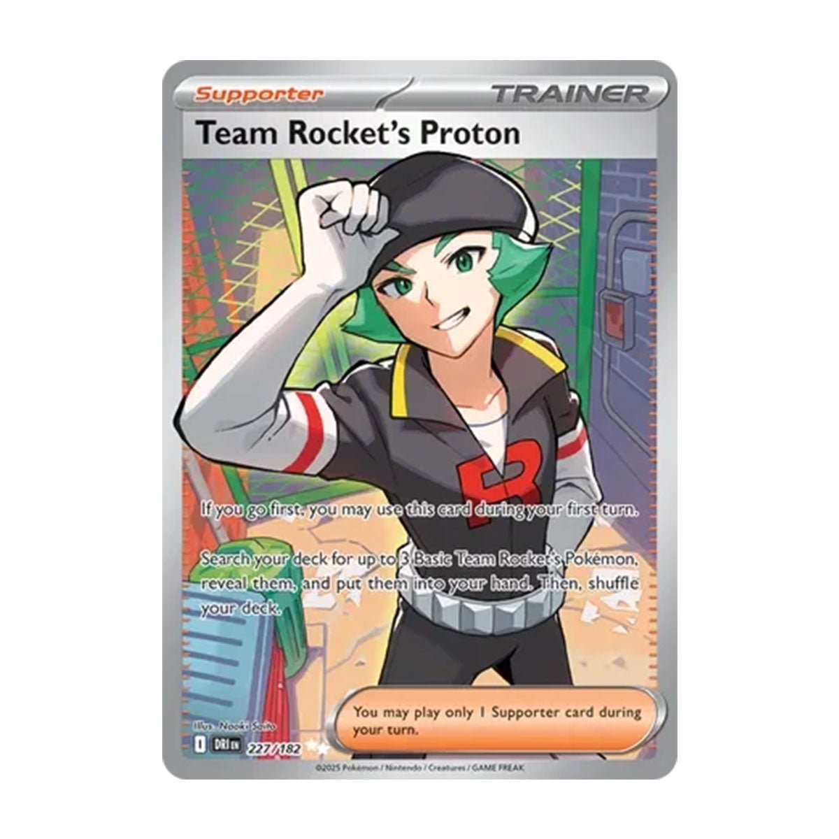 Team Rocket's Proton 227/182 - Scarlet & Violet - Destined Rivals - Ultra Rare - JET Cards