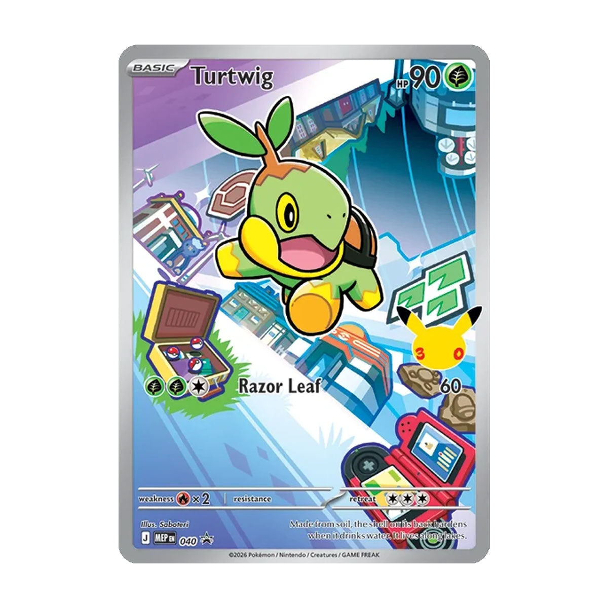 Turtwig MEP040 - Mega Evolution - First Partner - Promo