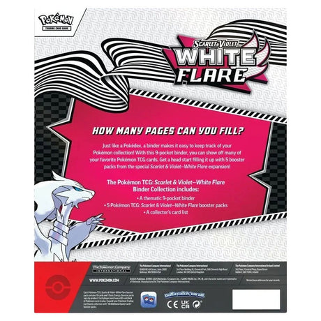 Pokemon - Scarlet & Violet - White Flare - Binder Collection - JET Cards