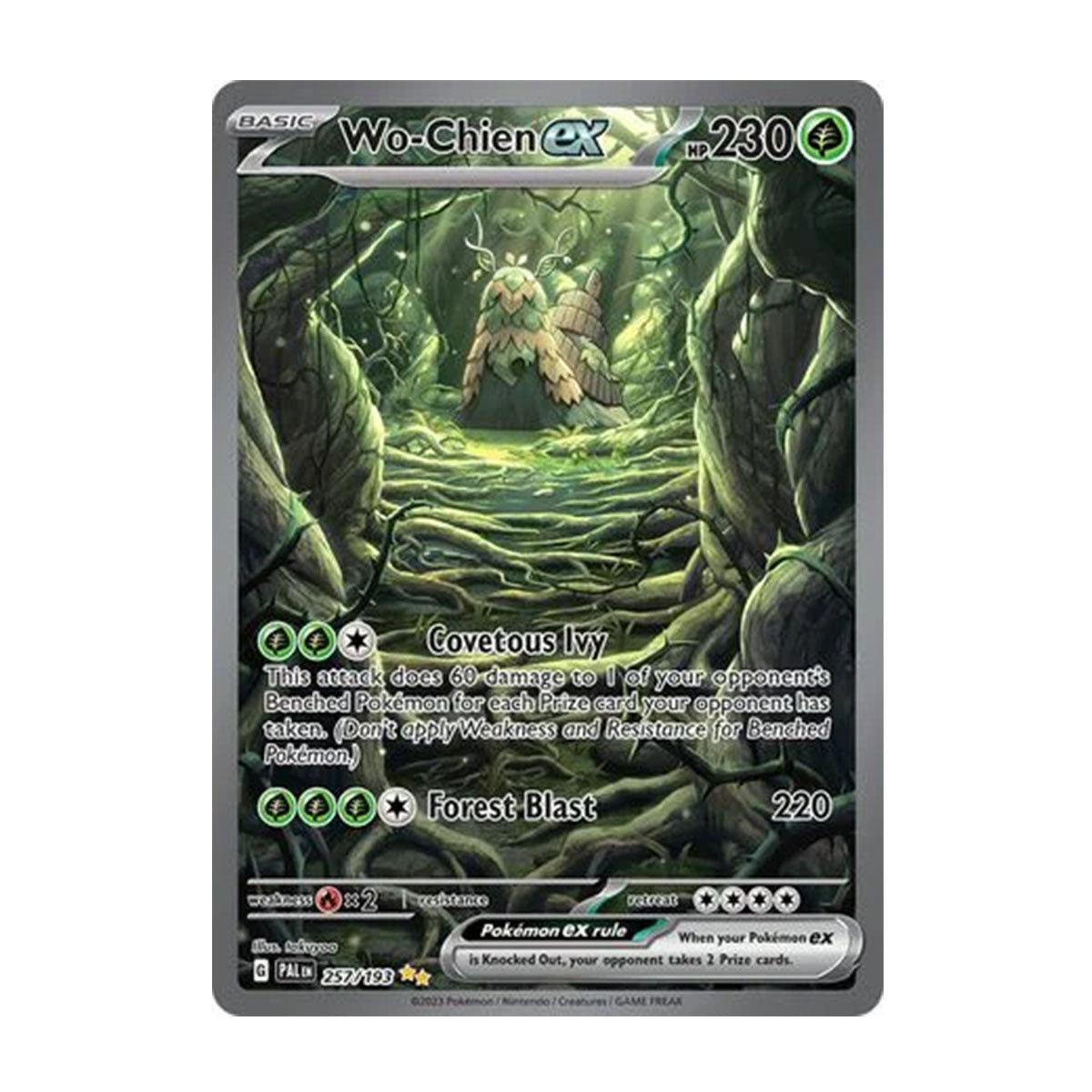 Wo-Chien EX 257/193 - Scarlet & Violet - Paldea Evolved - Special Illustration Rare