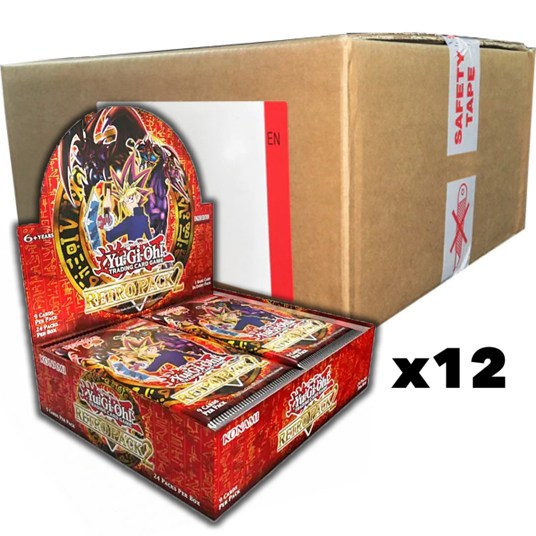 Yu-Gi-Oh! - Retro Pack 2 - Unlimited Edition - Case (12 Booster Boxes)
