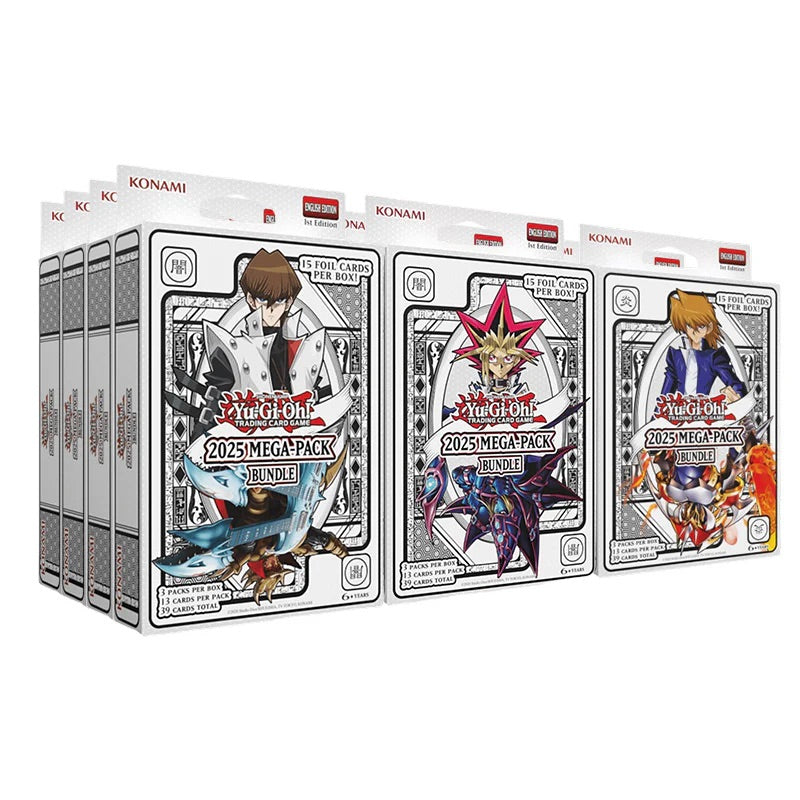 Yu-Gi-Oh! - 2025 Mega-Pack Bundle Tuckbox - Display Case (12 Tuckboxes) - JET Cards