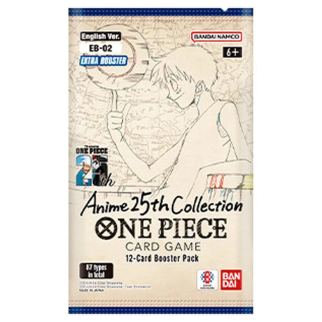 One Piece Card Game - Anime 25th Collection - Booster Box (24 Packs) - JET Cards