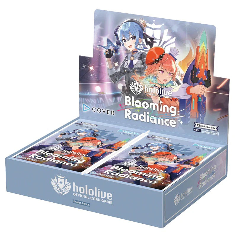 Hololive Official Card Game - Blooming Radiance - Booster Box (12 Packs) - JET Cards