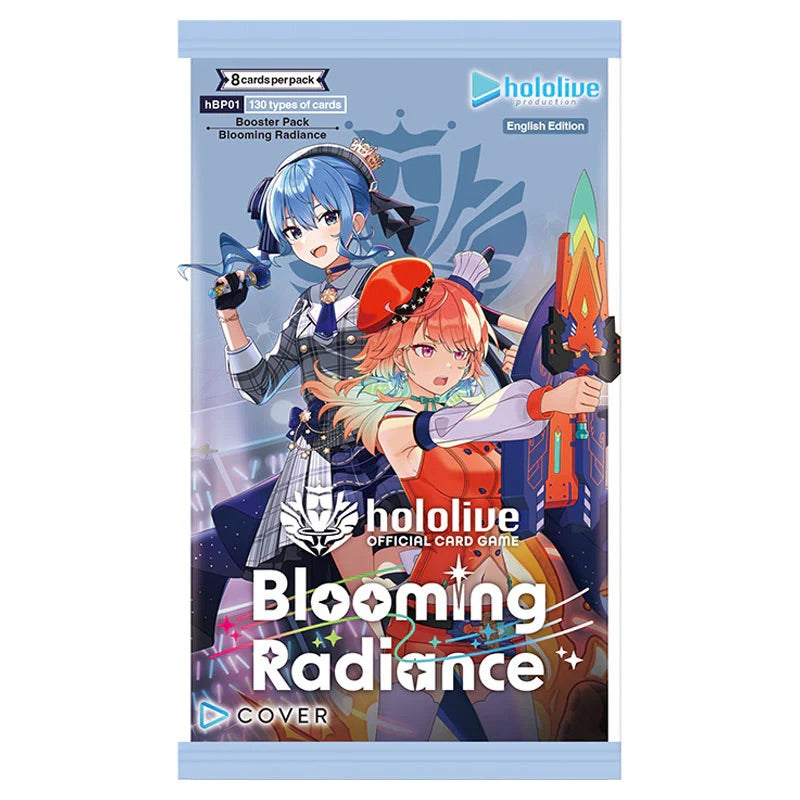 Hololive Official Card Game - Blooming Radiance - Booster Box (12 Packs) - JET Cards
