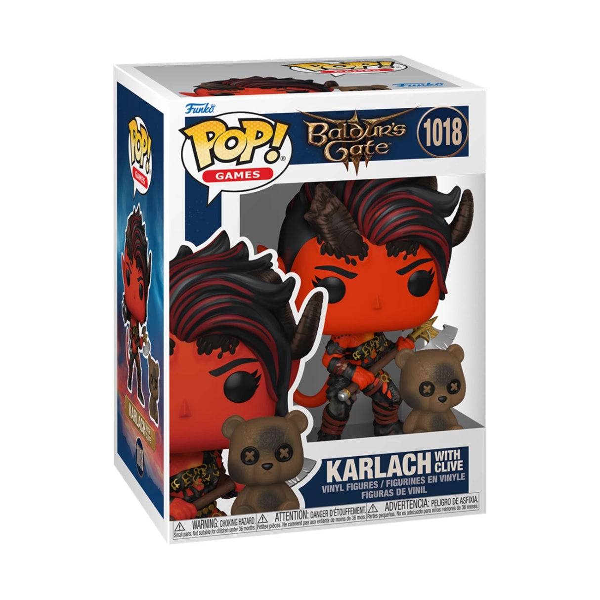 Funko POP! - Baldur's Gate - Karlach & Clive Vinyl Figure #1018