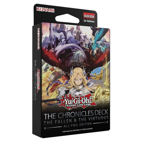 Yu-Gi-Oh! - The Chronicles Deck - Structure Deck - The Fallen & The Virtuous - All-Foil Edition - JET Cards