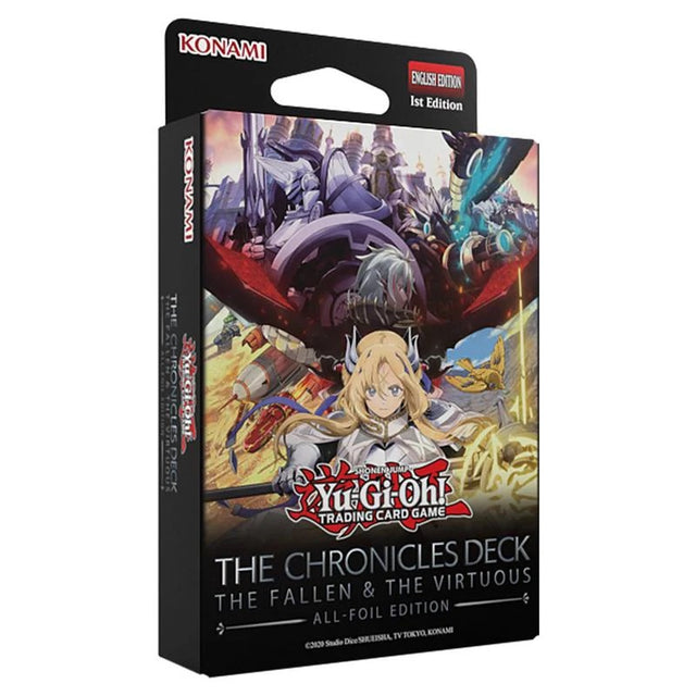 Yu-Gi-Oh! - The Chronicles Deck - Structure Deck - The Fallen & The Virtuous - All-Foil Edition - JET Cards