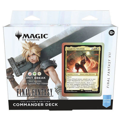Magic The Gathering - Universes Beyond - Final Fantasy - Collector's Edition Commander Deck - Limit Break - JET Cards
