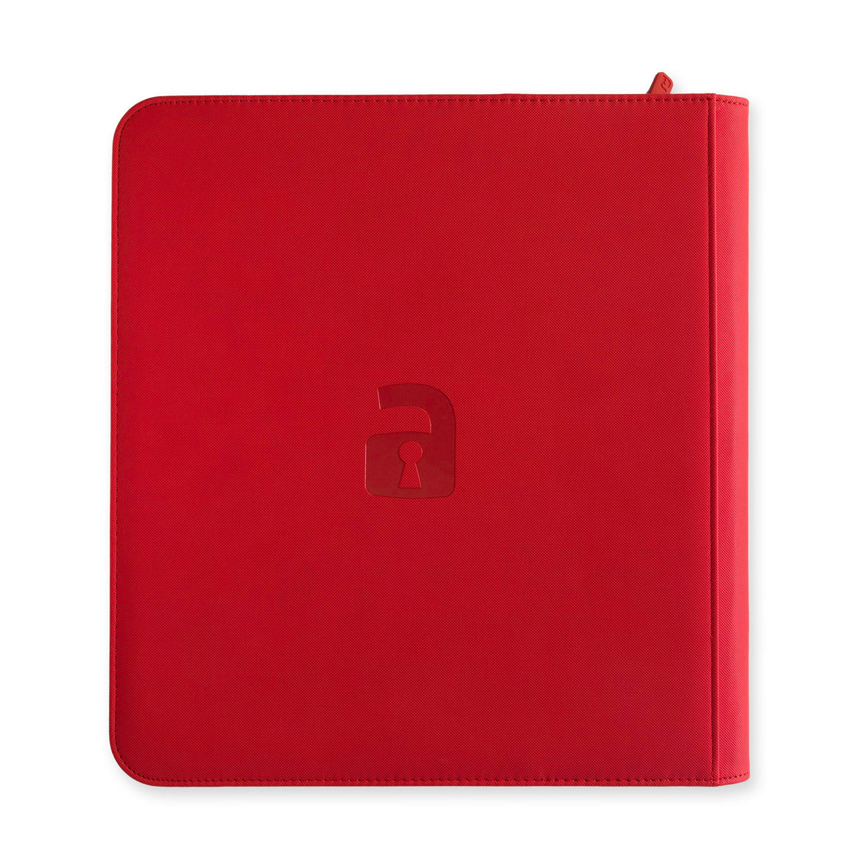 Vault X - 12-Pocket Exo-Tec® - Zip Binder - Red - JET Cards