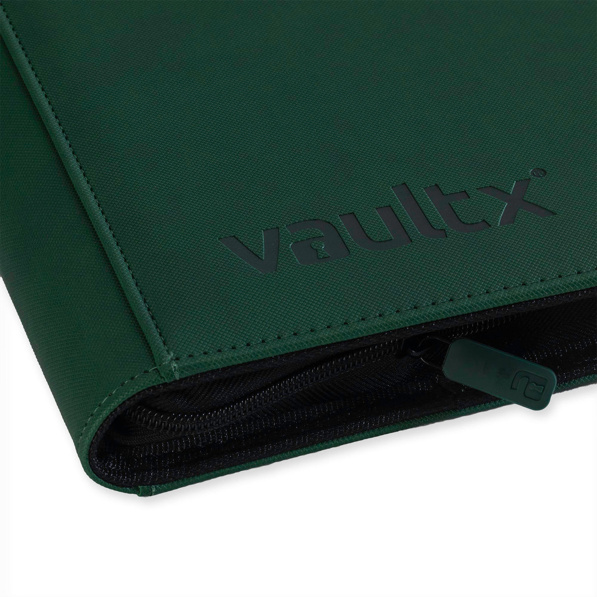 Vault X - 12-Pocket Exo-Tec® - Zip Binder - Green - JET Cards