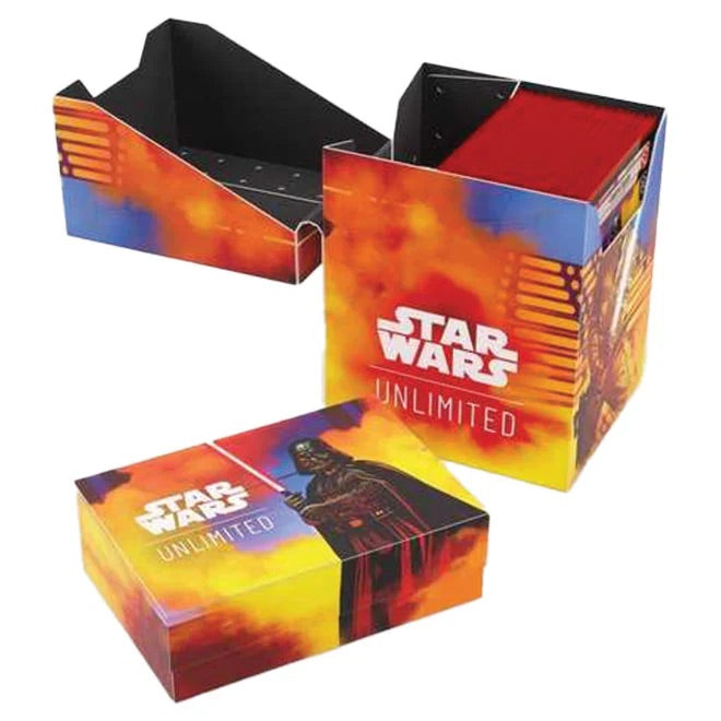 Gamegenic - Star Wars Unlimited - Soft Crate - Luke/Vader - JET Cards