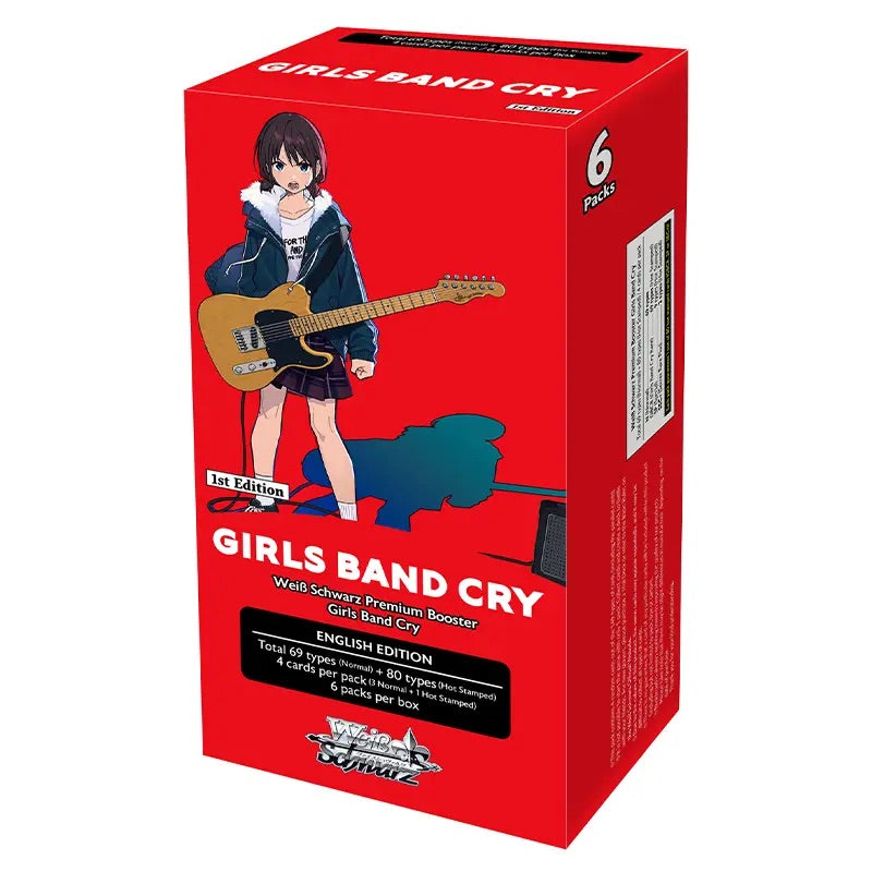 Weiss Schwarz - Girls Band Cry - Premium Booster Box (6 Packs) - JET Cards