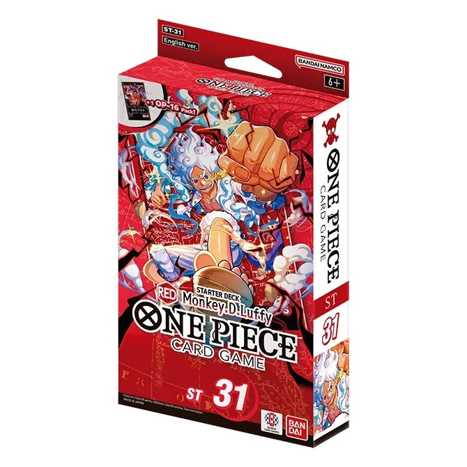 One Piece Card Game - Starter Deck - Red - Monkey.D.Luffy (ST-31)