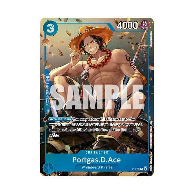 One Piece Card Game - Tin Pack Set (TS-02) - Portgas.D.Ace - JET Cards