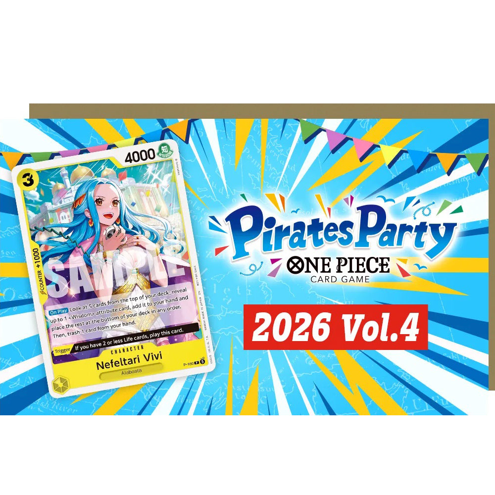 One Piece - Pirates Party 2026 Vol.4 - Limited Deck Battle Format - Sunday 10am (08/11/26)
