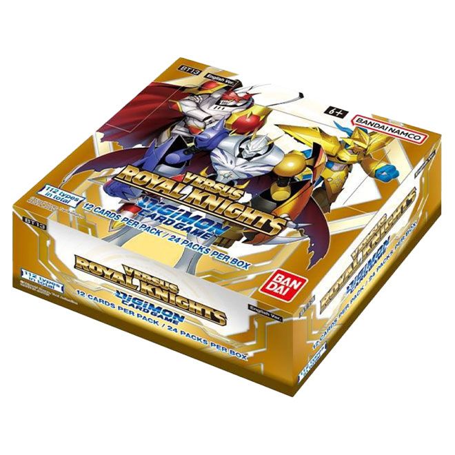 Digimon Card Game - BT13 - Versus Royal Knights - Booster Box (24 Packs) - JET Cards