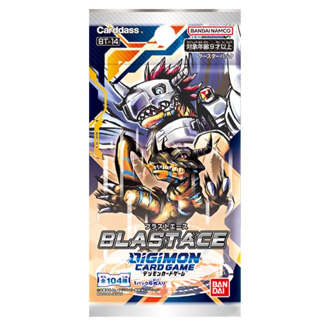 Digimon Card Game - BT14 - Blast Ace - Booster Box (24 Packs) - JET Cards