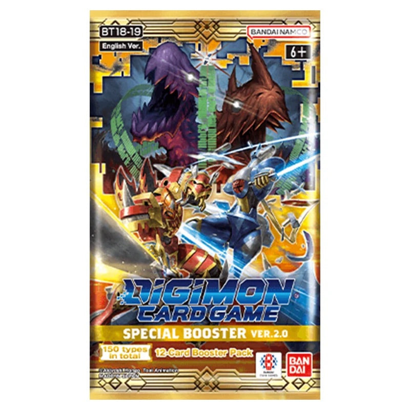 Digimon Card Game - BT18-19 - Special Booster Ver.2.0 - Booster Box (24 Packs) - JET Cards