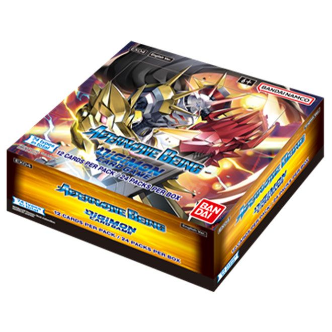 Digimon Card Game - EX04 - Alternative Being - Booster Box (24 Packs) - JET Cards