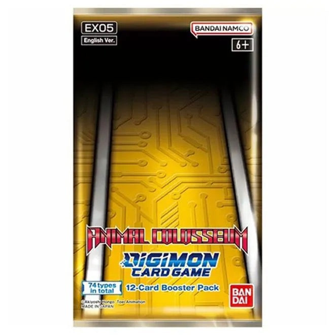 Digimon Card Game - EX05 - Animal Colosseum Booster Box (24 Packs) - JET Cards
