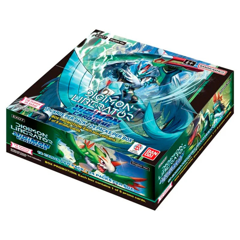 Digimon Card Game - EX07 - Digimon Liberator - Booster Box (24 Packs) - JET Cards