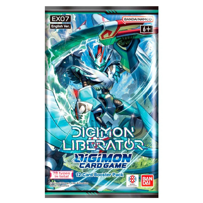 Digimon Card Game - EX07 - Digimon Liberator - Booster Box (24 Packs) - JET Cards