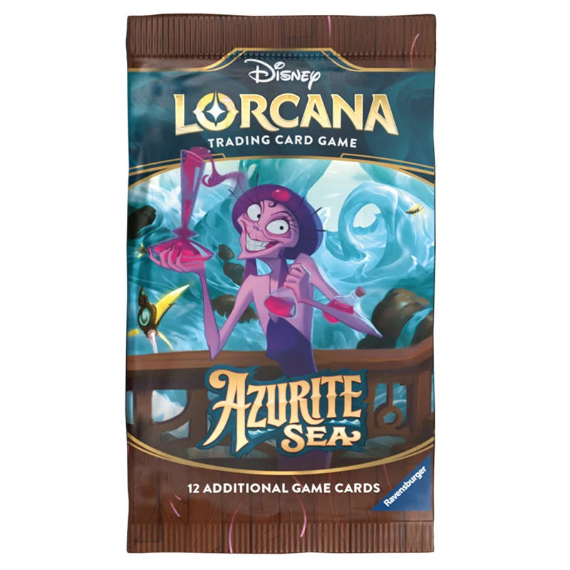 Disney Lorcana - Azurite Sea - Booster Box (24 Packs) - JET Cards
