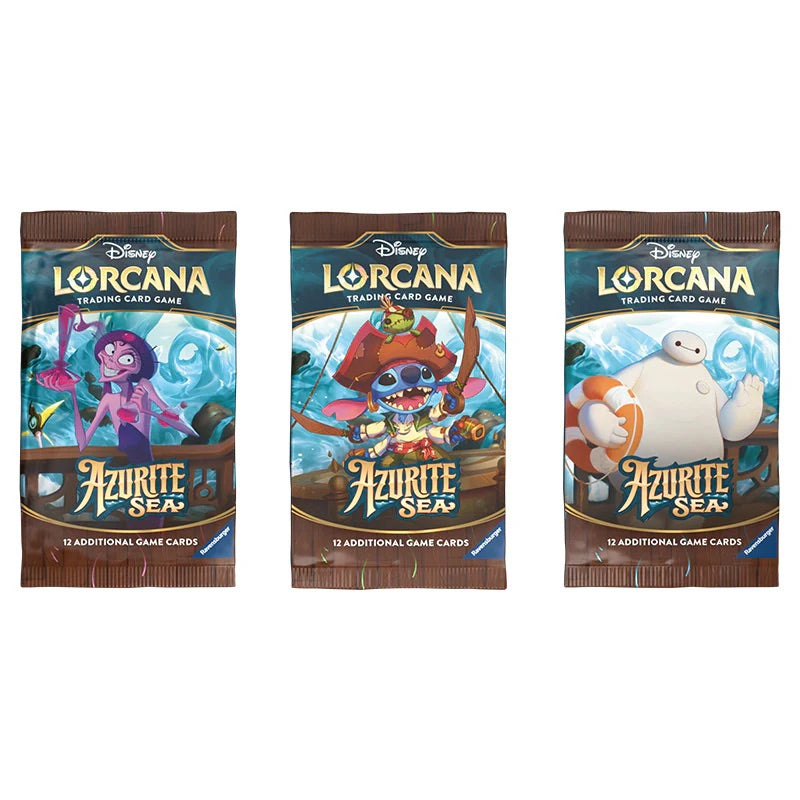 Disney Lorcana - Azurite Sea - Booster Box (24 Packs) - JET Cards
