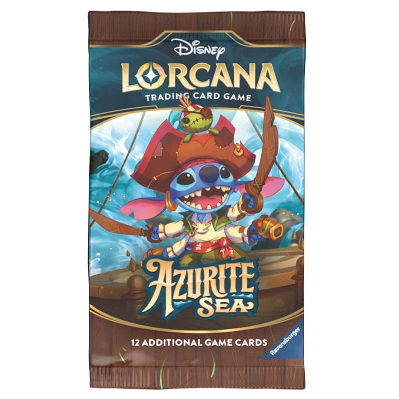 Disney Lorcana - Azurite Sea - Booster Box (24 Packs) - JET Cards