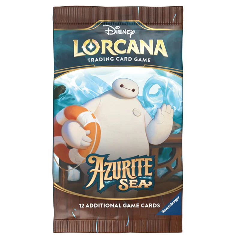 Disney Lorcana - Azurite Sea - Booster Box (24 Packs) - JET Cards