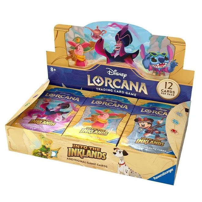 Disney Lorcana - Into The Inklands - Booster Box (24 Packs) - JET Cards