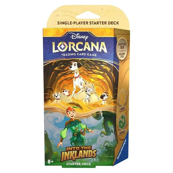 Disney Lorcana - Into The Inklands - Starter Deck - Pongo & Peter Pan - JET Cards