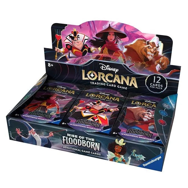 Disney Lorcana - Rise Of The Floodborn - Booster Box (24 Packs) - JET Cards