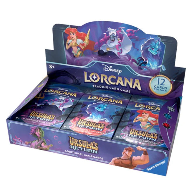 Disney Lorcana - Ursula's Return - Booster Box (24 Packs) - JET Cards