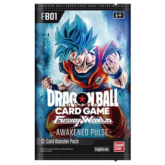 Dragon Ball Super Card Game - Fusion World - Awakened Pulse - Booster Box (24 Packs) - JET Cards