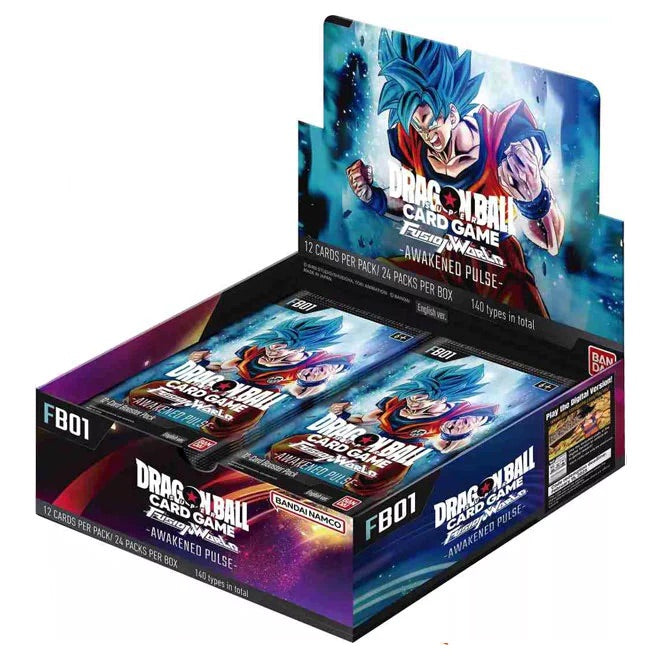 Dragon Ball Super Card Game - Fusion World - Awakened Pulse - Booster Box (24 Packs) - JET Cards