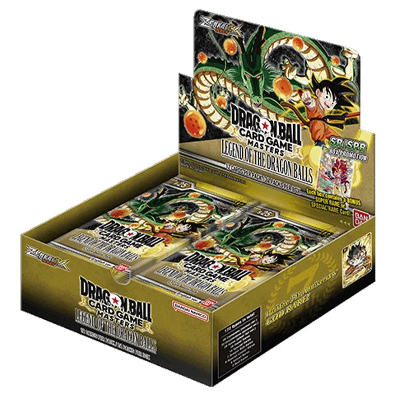 Dragon Ball Super Card Game - Masters Zenkai Series - B25 - Legend of the Dragon Balls - Booster Box (24 Packs) - JET Cards