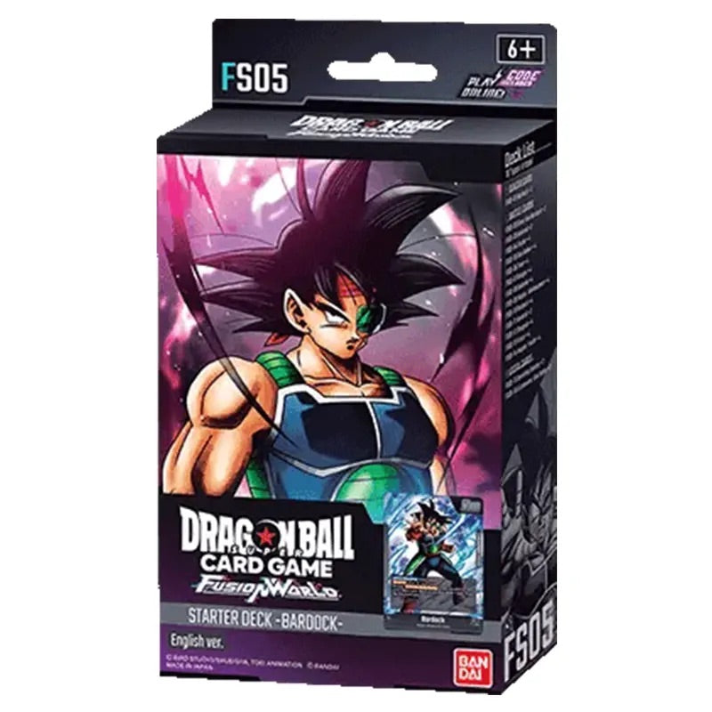 Dragon Ball Super Card Game - Starter Deck - Fusion World - Bardock - FS05 - JET Cards