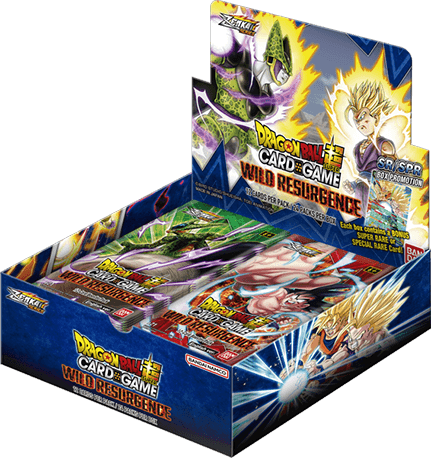 Dragon Ball Super Card Game - Zenkai Series - Wild Resurgence - Booster Box (24 Packs) - JET Cards