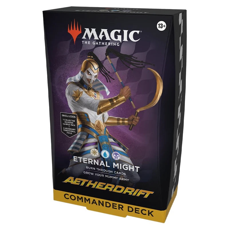 Magic The Gathering - Aetherdrift - Commander Deck - Eternal Might - JET Cards