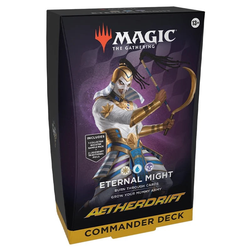 Magic The Gathering - Aetherdrift - Commander Deck - Eternal Might - JET Cards