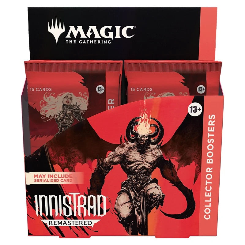 Magic The Gathering - Innistrad Remastered - Collector Booster Box (12 Packs) - JET Cards
