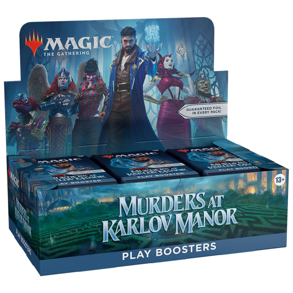 Magic The Gathering - Murders at Karlov Manor - Play Booster Box (36 Packs) - JET Cards