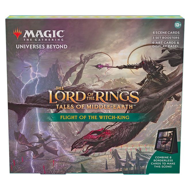 Magic The Gathering - The Lord Of The Rings - Tales Of Middle-Earth - Scene Boxes - Bundle of 4 - JET Cards