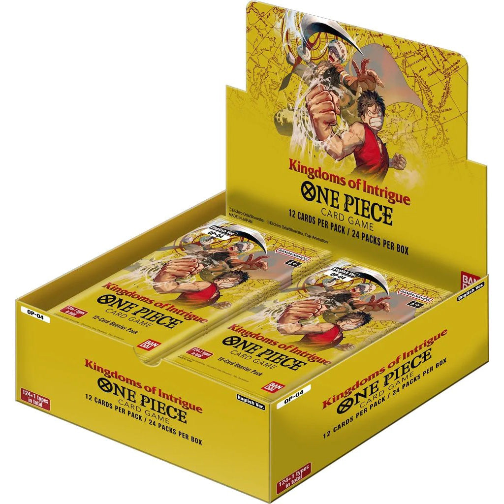 One Piece Card Game - Kingdoms Of Intrigue - Booster Box (24 Packs) - JET Cards