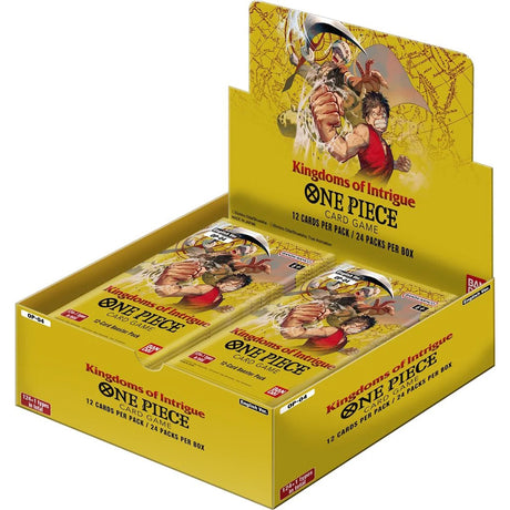One Piece Card Game - Kingdoms Of Intrigue - Booster Box (24 Packs) - JET Cards