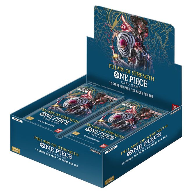 One Piece Card Game - Pillars Of Strength - Booster Box (24 Packs) - JET Cards
