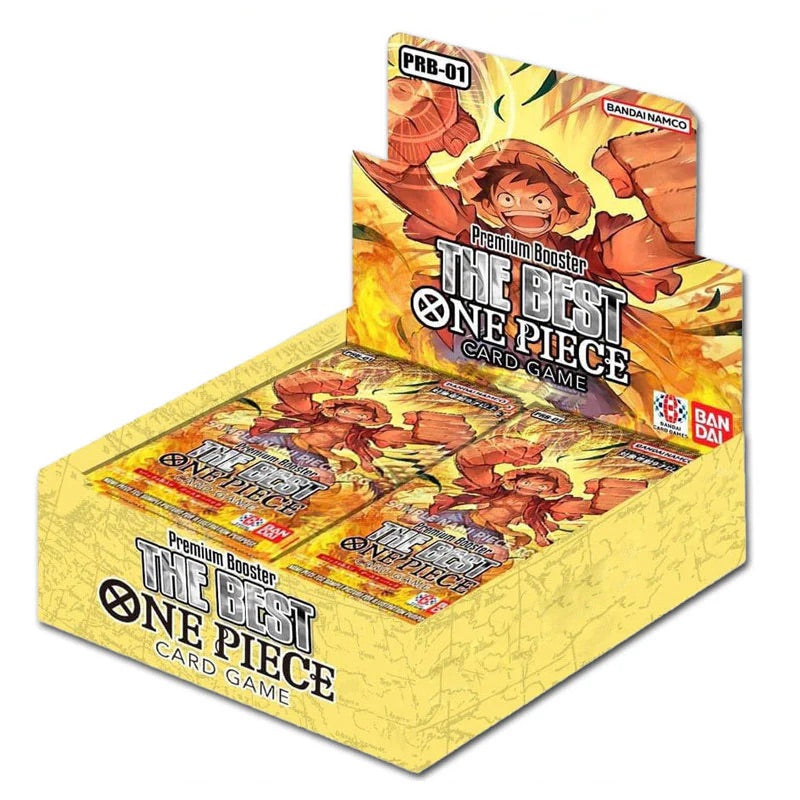One Piece Card Game - PRB-01 - One Piece Card The Best - Premium Booster - Booster Box (20 Packs) - JET Cards